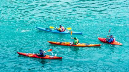 Kayking Adventure on Adventure Sailing Cruise